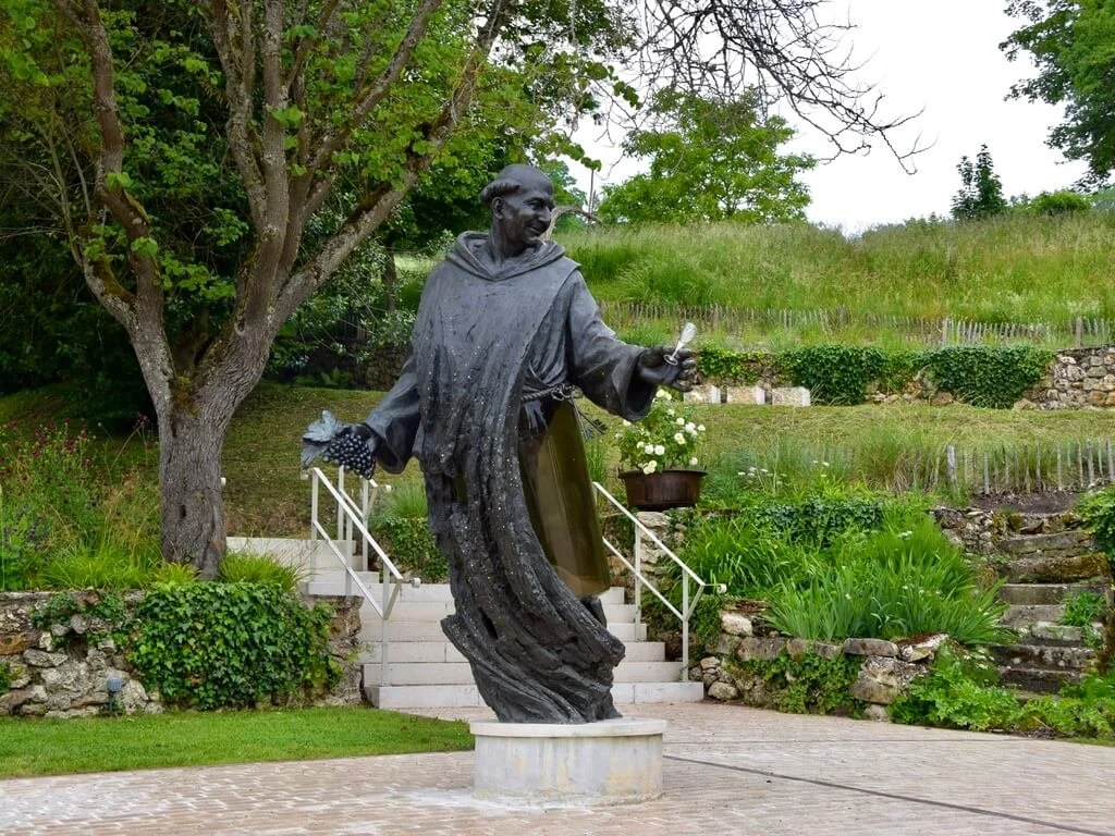 Statue de Dom Pérignon - Hautvillers